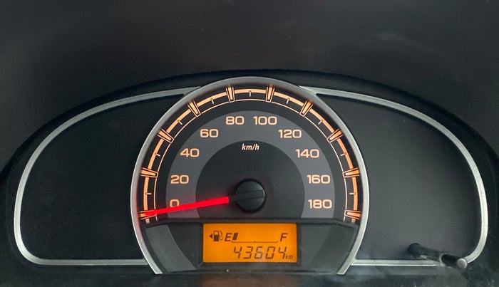 2018 Maruti Alto 800 VXI (O), Petrol, Manual, 43,676 km, Odometer Image