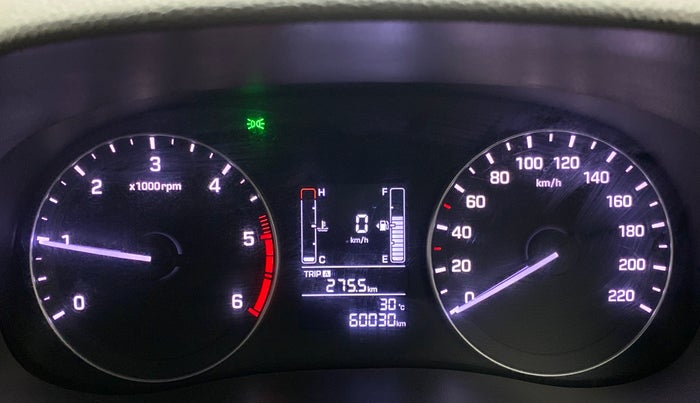 2017 Hyundai Creta SX 1.6 DIESEL, Diesel, Manual, 60,030 km, Odometer Image