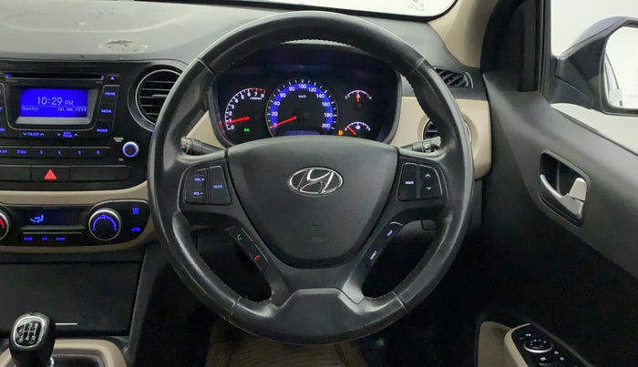 2016 Hyundai Xcent SX 1.2 (O), Petrol, Manual, 81,761 km, Steering Wheel Close Up