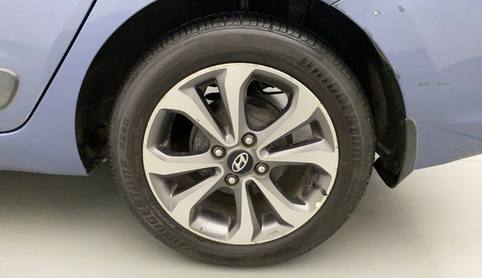 2016 Hyundai Xcent SX 1.2 (O), Petrol, Manual, 81,761 km, Left Rear Wheel
