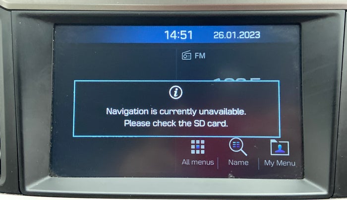 2019 Hyundai Verna 1.6 VTVT SX, Petrol, Manual, 14,283 km, Infotainment system - GPS Card not working/missing