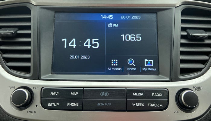 2019 Hyundai Verna 1.6 VTVT SX, Petrol, Manual, 14,283 km, Infotainment System