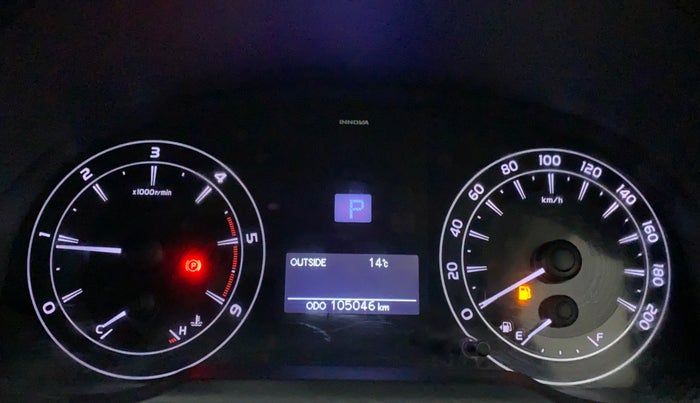 2017 Toyota Innova Crysta 2.8 GX AT 7 STR, Diesel, Automatic, 1,05,022 km, Odometer View
