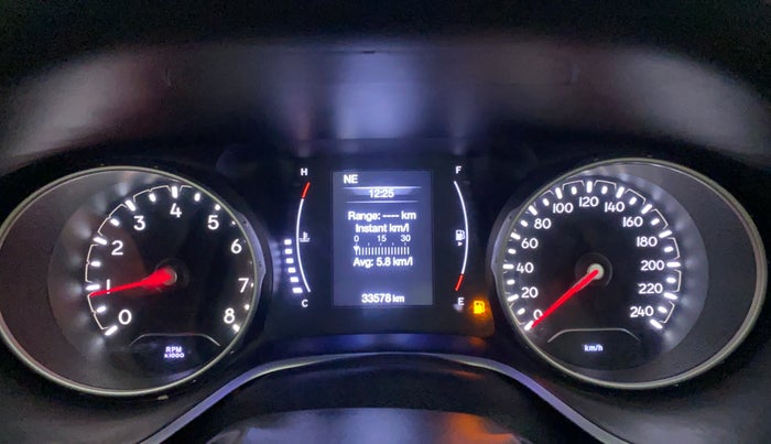2019 Jeep Compass LIMITED PLUS PETROL AT, Petrol, Automatic, 33,578 km, Odometer Image