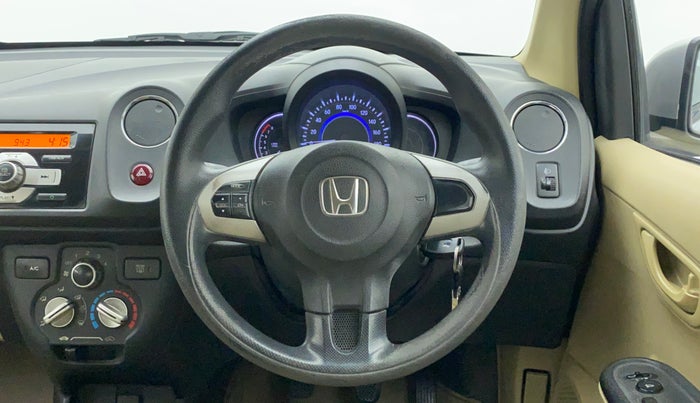 2015 Honda Brio 1.2 S MT I VTEC, Petrol, Manual, 88,972 km, Steering Wheel Close Up