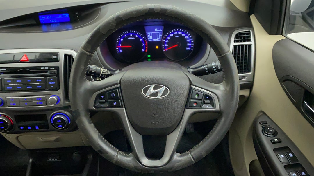 Steering Wheel Close Up