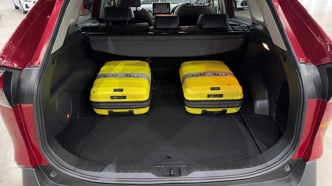 2021 Toyota RAV4 Cruiser (2WD), Automatic, 68121 km, Boot Inside View with Luggage