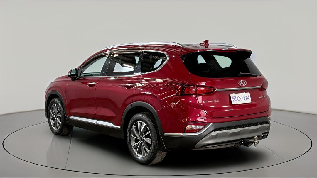 2018 Hyundai Santa Fe Elite Crdi (4x4), Automatic, 148342 km, Left Back Diagonal (45- Degree) View
