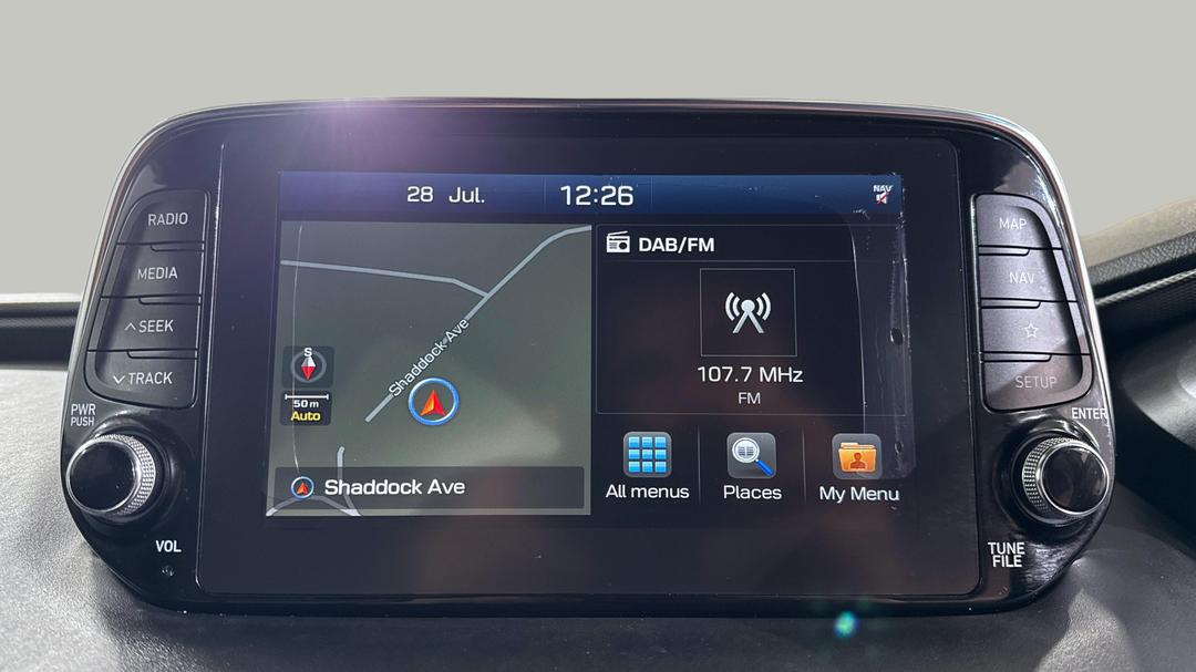 2018 Hyundai Santa Fe Elite Crdi (4x4), Automatic, 148342 km, Infotainment System