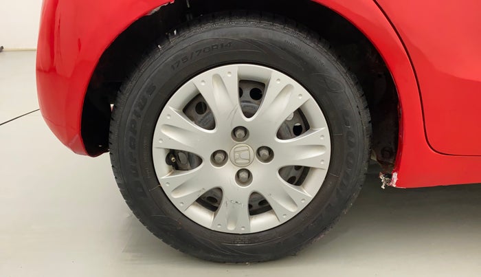 2012 Honda Brio S MT, CNG, Manual, 78,113 km, Right Rear Wheel
