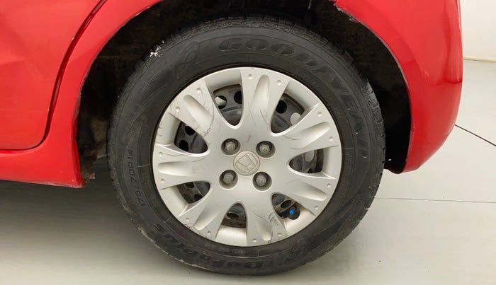 2012 Honda Brio S MT, CNG, Manual, 78,133 km, Left Rear Wheel