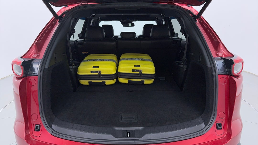 Boot Inside View with Luggage