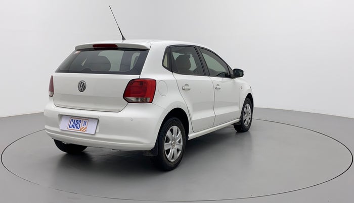 2010 Volkswagen Polo COMFORTLINE 1.2L PETROL, Petrol, Manual, 74,495 km, Right Back Diagonal