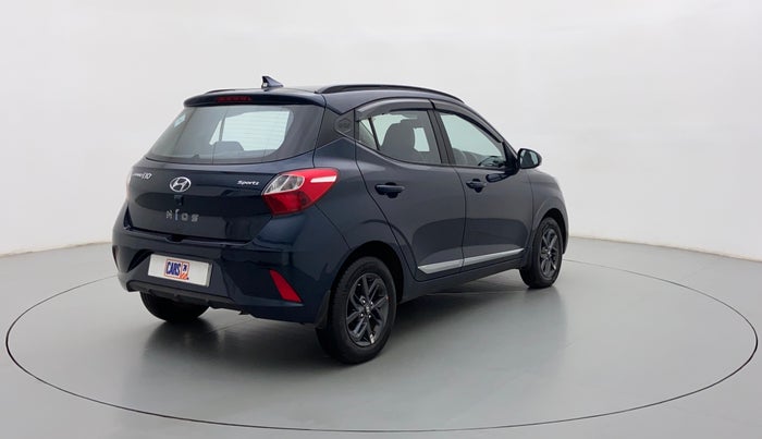 2022 Hyundai GRAND I10 NIOS SPORTZ CNG MT, CNG, Manual, 5,151 km, Right Back Diagonal