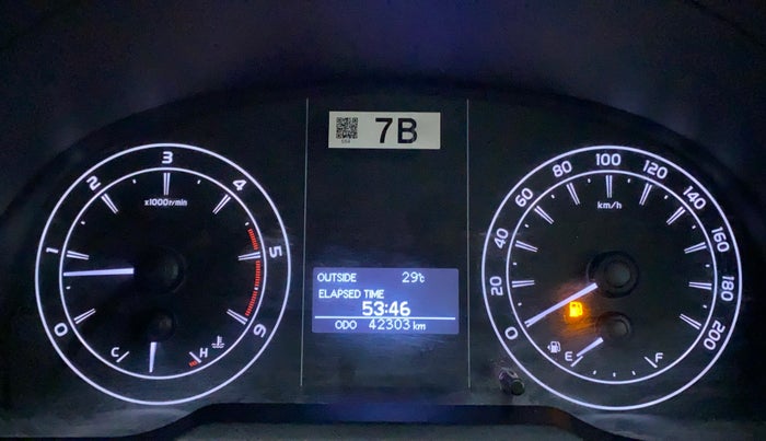 2020 Toyota Innova Crysta 2.4 GX 7 STR, Diesel, Manual, 42,217 km, Odometer Image