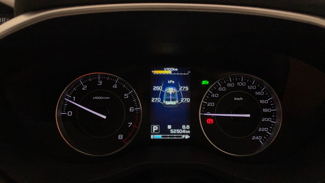 2017 Subaru Impreza 2.0i-s (awd), Automatic, 52504 km, Odometer View