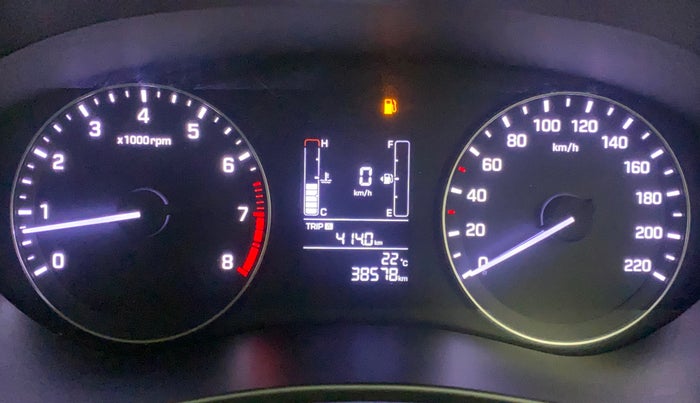 2017 Hyundai Elite i20 ASTA 1.2, Petrol, Manual, 38,673 km, Odometer Image