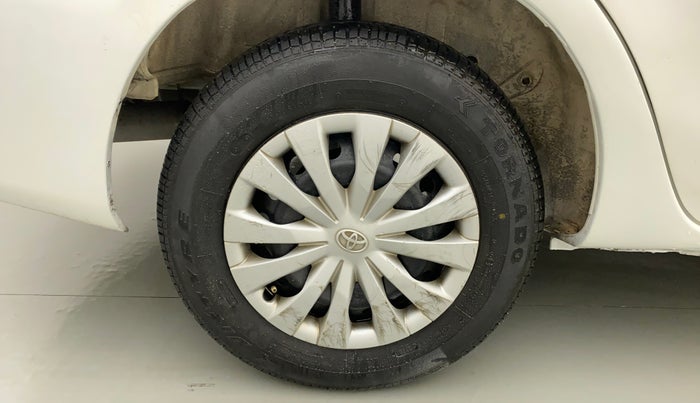 2011 Toyota Etios G, Petrol, Manual, 92,360 km, Right Rear Wheel