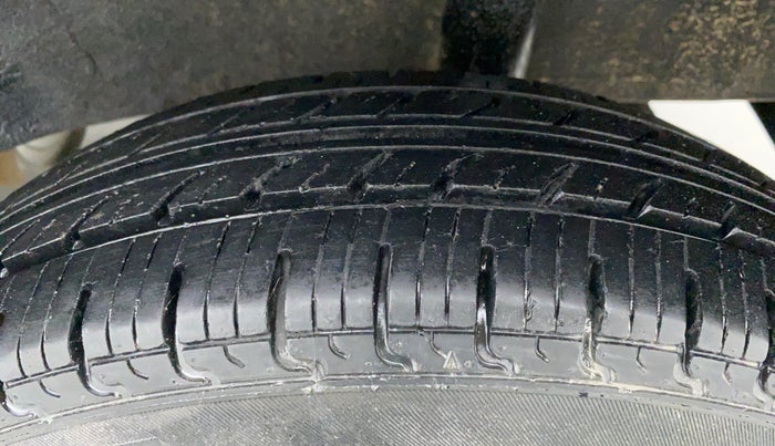 2018 Datsun Redi Go D, Petrol, Manual, 16,647 km, Left Rear Tyre Tread