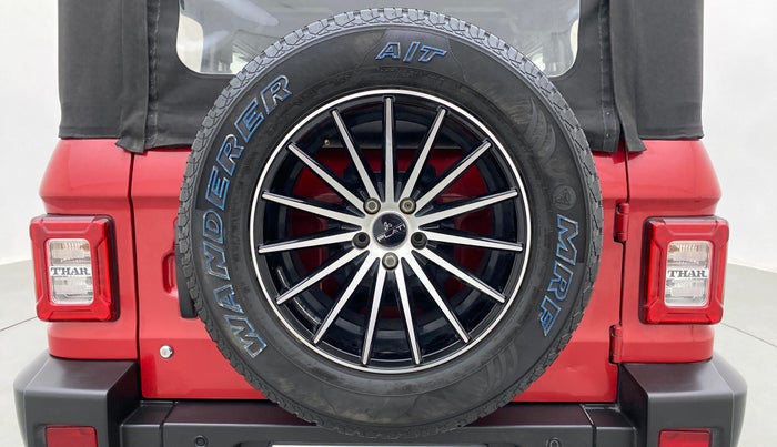 2020 Mahindra Thar AX MT D 4WD ST, Diesel, Manual, 58,090 km, Spare Tyre