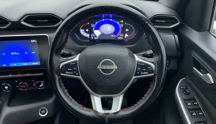 2021 Nissan MAGNITE XV PREMIUM MT DUAL TONE, Petrol, Manual, 31,073 km, Steering Wheel Close Up