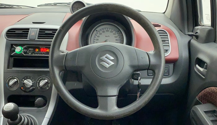 2013 Maruti Ritz VXI, Petrol, Manual, 62,232 km, Steering Wheel Close Up