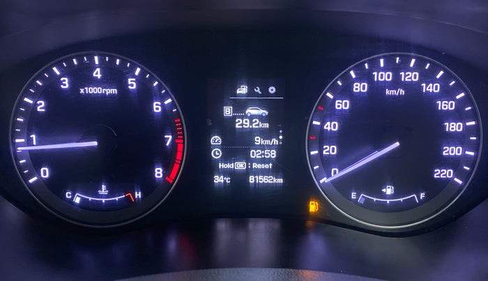 2015 Hyundai Elite i20 ASTA 1.2, Petrol, Manual, 81,561 km, Odometer Image