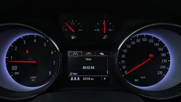 Opel Astra-Odometer View