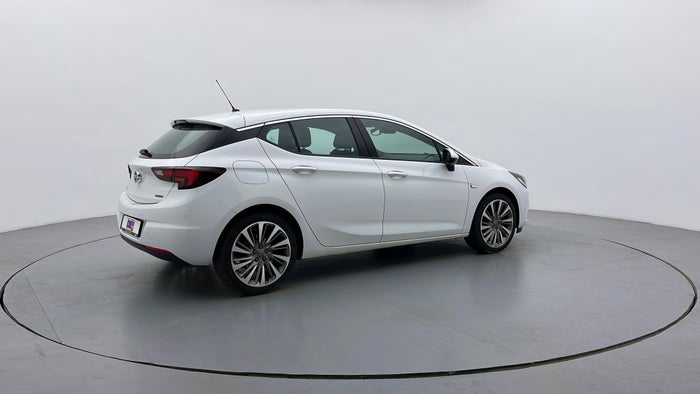 Opel Astra-Right Back Diagonal (45- Degree) View