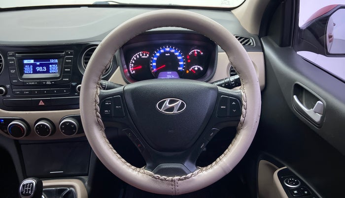 2014 Hyundai Xcent S 1.2 OPT, Petrol, Manual, 65,154 km, Steering Wheel Close Up