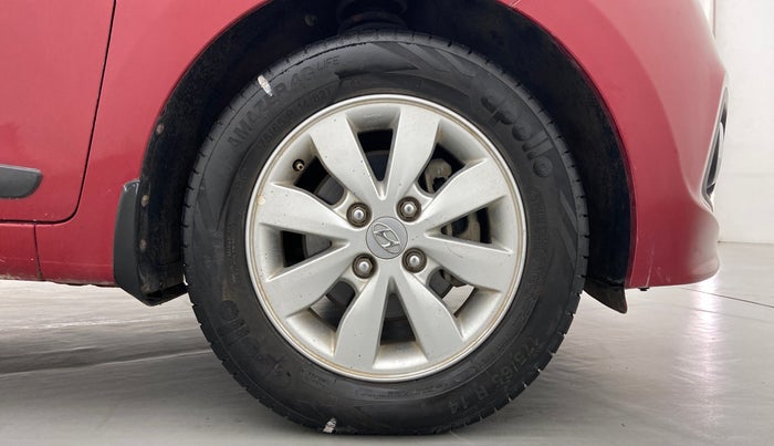 2014 Hyundai Xcent S 1.2 OPT, Petrol, Manual, 65,154 km, Right Front Wheel