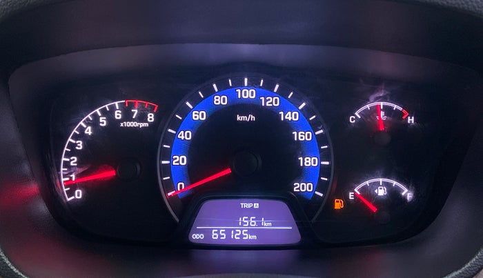2014 Hyundai Xcent S 1.2 OPT, Petrol, Manual, 65,154 km, Odometer Image