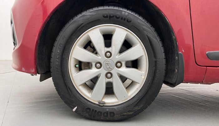 2014 Hyundai Xcent S 1.2 OPT, Petrol, Manual, 65,154 km, Left Front Wheel
