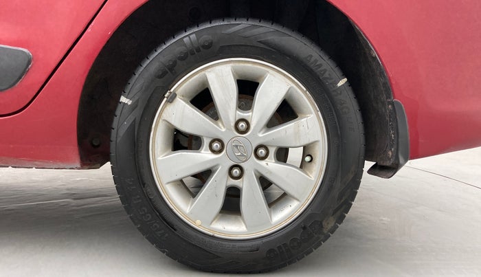 2014 Hyundai Xcent S 1.2 OPT, Petrol, Manual, 65,154 km, Left Rear Wheel