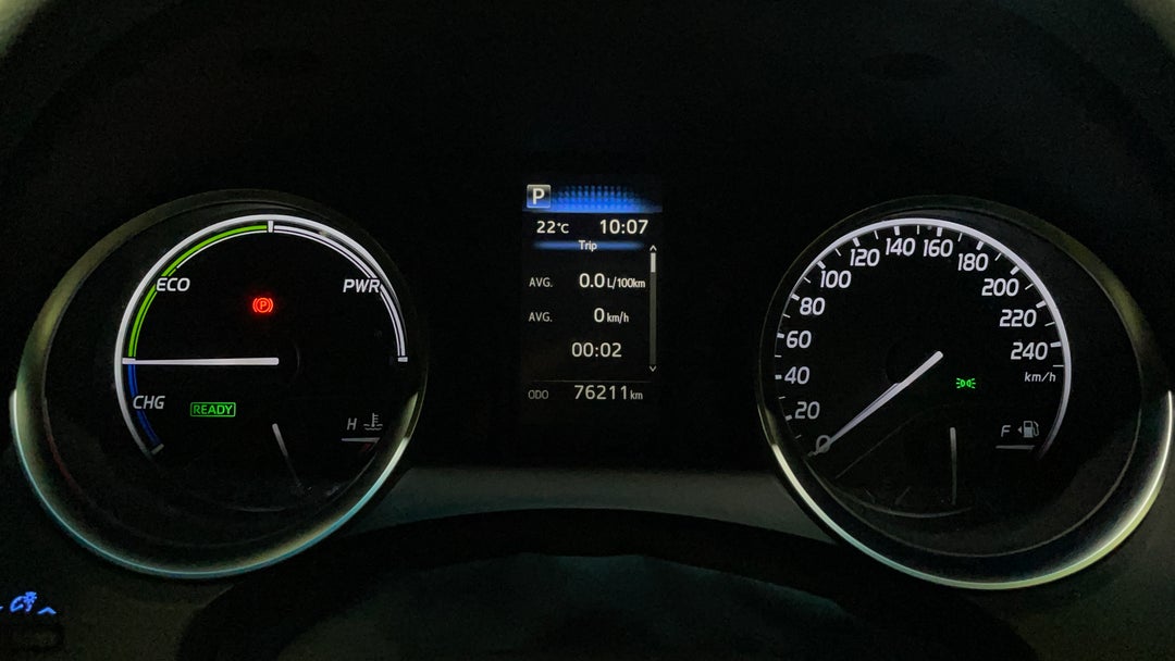 2019 Toyota Camry Ascent Hybrid, Automatic, 76211 km, Odometer View