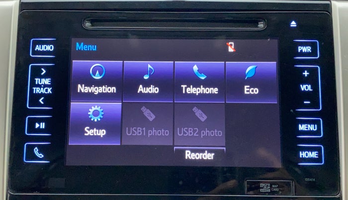 2020 Toyota Innova Crysta 2.4 VX 7 STR, Diesel, Manual, 51,211 km, Touchscreen Infotainment System