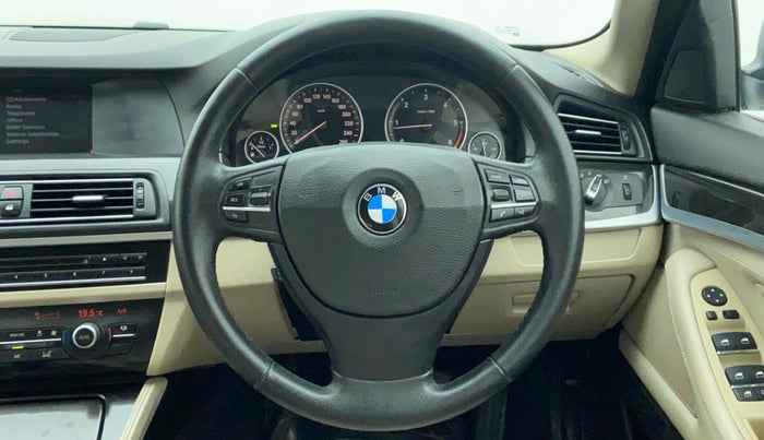 2013 BMW 5 Series 520D LUXURY LINE, Diesel, Automatic, 46,680 km, Steering Wheel Close Up