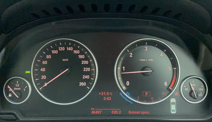 2013 BMW 5 Series 520D LUXURY LINE, Diesel, Automatic, 46,680 km, Odometer Image