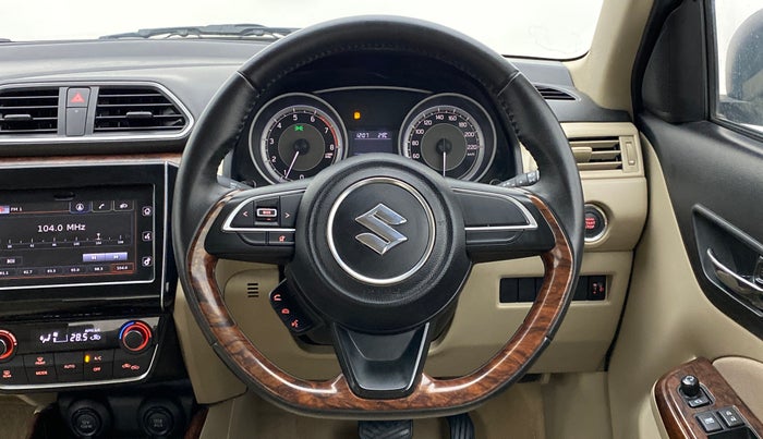 2018 Maruti Dzire ZXI Plus AMT, Petrol, Automatic, 15,805 km, Steering Wheel Close Up