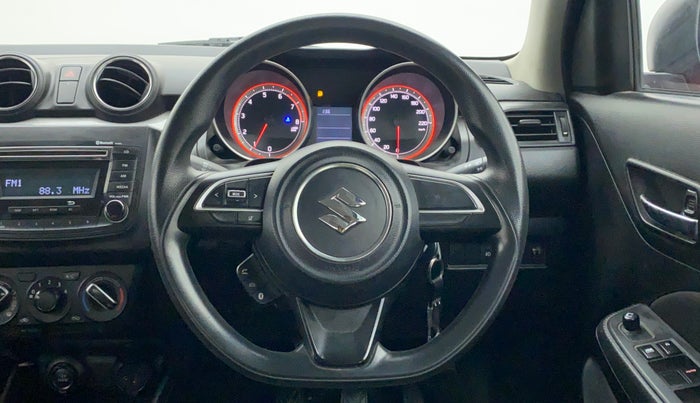 2018 Maruti Swift VXI, Petrol, Manual, 34,544 km, Steering Wheel Close Up