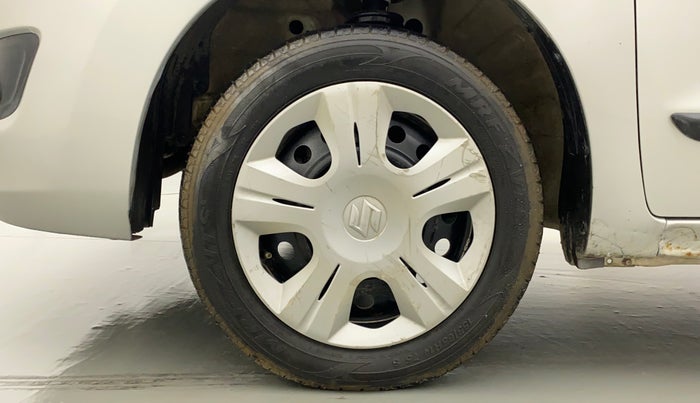 2014 Maruti Wagon R 1.0 VXI, Petrol, Manual, 72,025 km, Left Front Wheel