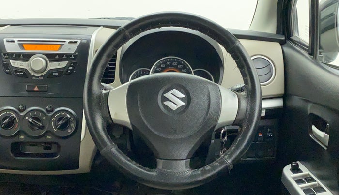 2014 Maruti Wagon R 1.0 VXI, Petrol, Manual, 72,025 km, Steering Wheel Close Up