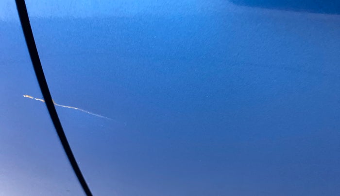 2017 Maruti IGNIS DELTA 1.2, Petrol, Manual, 30,298 km, Rear left door - Slightly dented