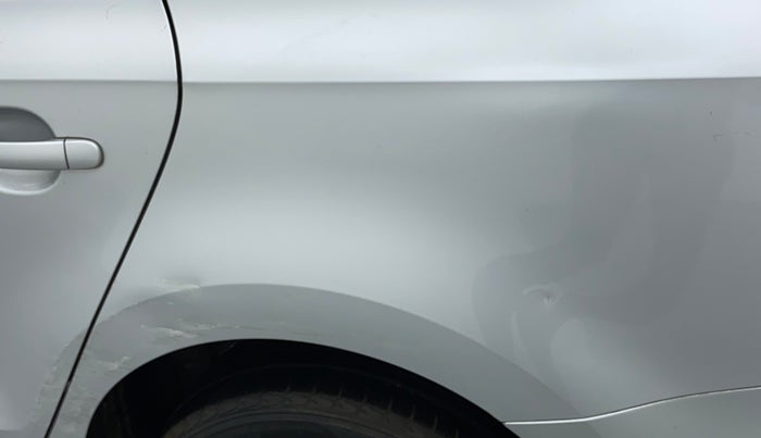 2010 Volkswagen Vento HIGHLINE 1.6 MPI, Petrol, Manual, 1,21,832 km, Left quarter panel - Slightly dented