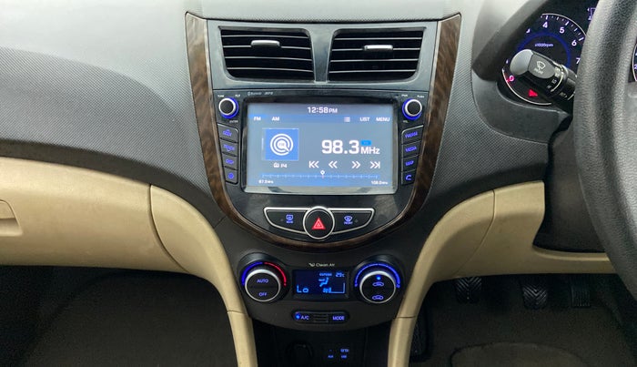 2016 Hyundai Verna FLUIDIC 4S 1.6 VTVT SX, Petrol, Manual, 66,039 km, Air Conditioner