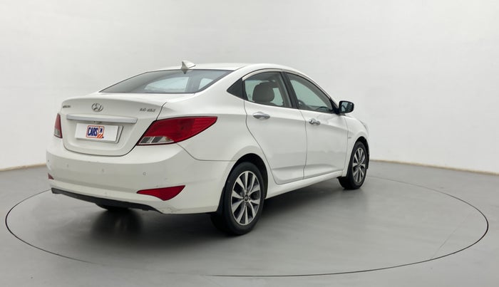 2016 Hyundai Verna FLUIDIC 4S 1.6 VTVT SX, Petrol, Manual, 66,039 km, Right Back Diagonal