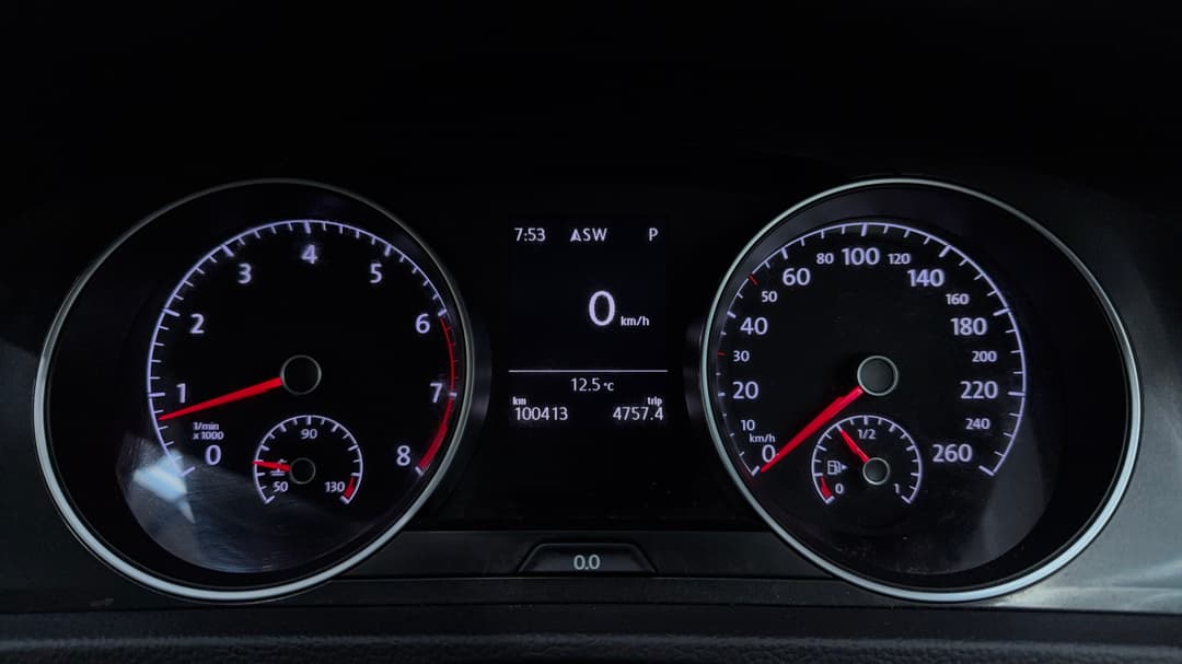 2018 Volkswagen Golf 110 Tsi Comfortline, Automatic, 100413 km, Odometer View