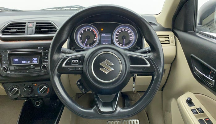 2017 Maruti Dzire VXI, Petrol, Manual, 55,255 km, Steering Wheel Close Up