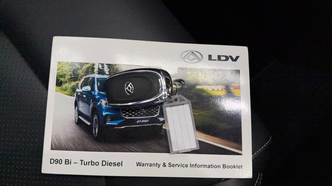 2021 LDV D90 Executive (4WD), Automatic, 83778 km, Key Close-up