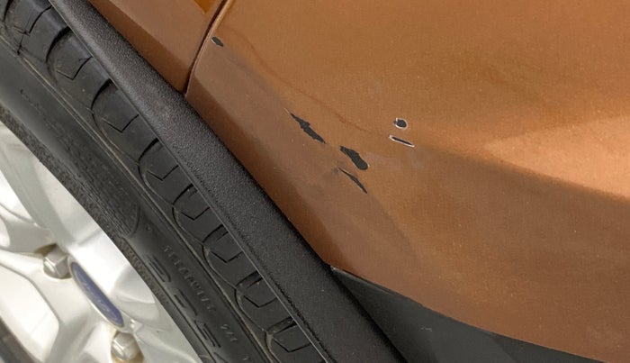 2018 Ford Ecosport 1.5 TITANIUM TI VCT, Petrol, Manual, 30,802 km, Rear bumper - Minor scratches